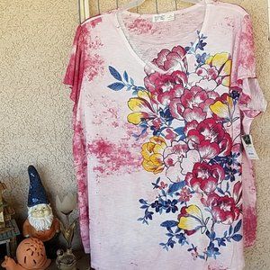 3 PC Terra & Sky Blouse Set